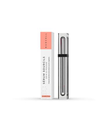 NuoCell | Eyebrow Serum with Plant Stem Cells | Growth Booster for Thicker, Darker and Denser Eyebrows | Eyebrow Regrowth Facial Treatment | Organic & Vegan Formula | 8 ml