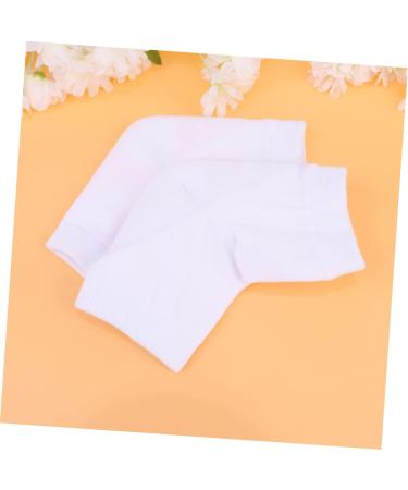 FRCOLOR 6 Pairs Heel Anti-Crack Socks Heel Socks Feet Care Socks Foot Socks Heel Protector Socks Heel Sleeves Protectors Feet Cracked Socks Feet Repair Socks Gel Breathable White Women's - Buy Online on GoSupps.com