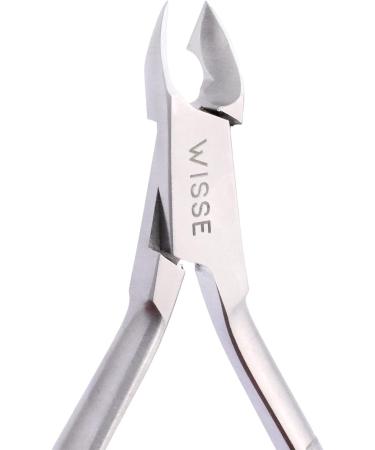 Wisse Make Up Cuticle Pusher Nipper & File Set - Professional Nail Remover Tool for Gel Art - 3 Piece Manicure Set - Buy Online on GoSupps.com