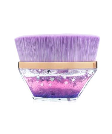 1 Pack Sunscreen Applicator for Kids Sun Lotion Applicator Sun Cream Brush for Blending Liquid Cream or Flawless Powder Cosmetics Easy Sunblock Applicator for Kids and Baby (Purple)