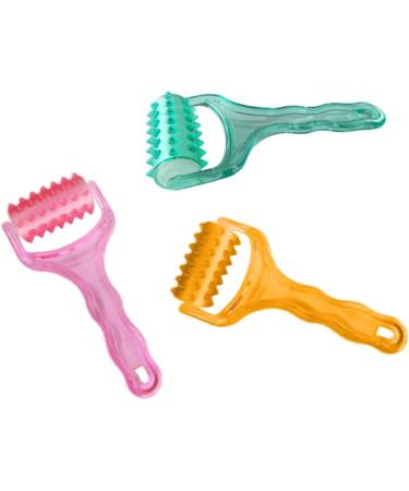 Minkissy 3-Piece Skin Care Tool Set - Plastic Foot Roller & Face Massage Tools for Fascia Therapy | Manual Round Massager - Buy Online on GoSupps.com