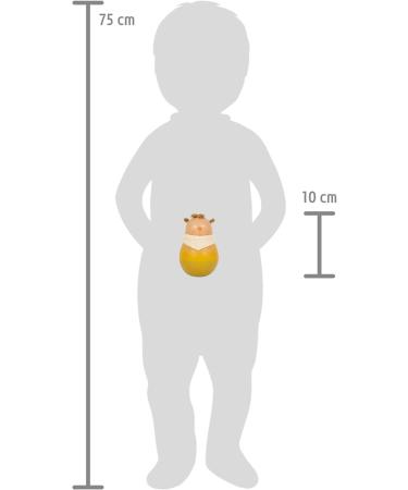 Small Foot Baby Tumbler Seaside - Wooden Toy with Sound for 8 Months+ | Otter Design | International Shipping - Buy Online on GoSupps.com