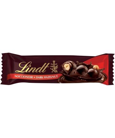 Lindt NOCCIONOIR Lot of 18 bars of black and noisy chocolate filled 35 g - Buy Online on GoSupps.com
