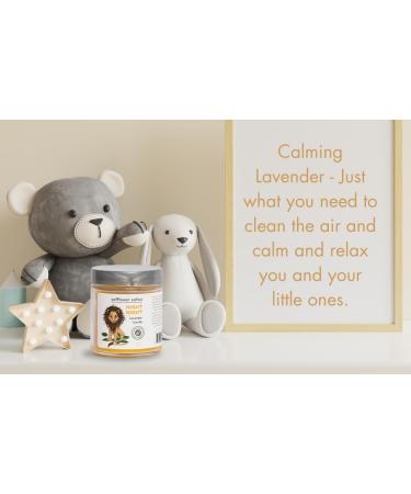 Night Night Lavender Aromatherapy Candle | All-Natural Beeswax | Smokeless & Non-Toxic | Made in USA by Safflower Safari - Buy Online on GoSupps.com
