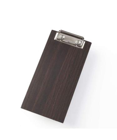 American Metalcraft CB8 Wooden Menu Holder Espresso