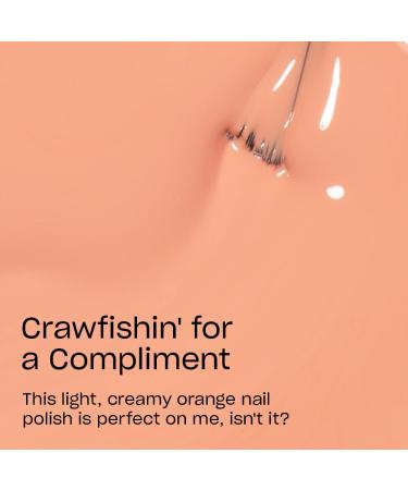 Buy OPI Crawfishin for a Compliment Nail Lacquer | Opaque Bright Orange Crème | Vegan Fast Drying Chip Resistant | International Shipping Available - Buy Online on GoSupps.com