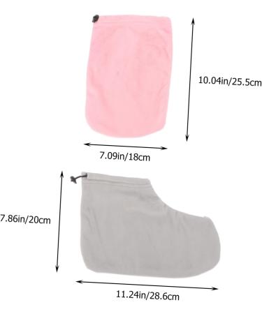FRCOLOR 1 Set gloves exfoliate glove exfoliating mitts paraffin wax foot covers reusable foot covers grooming glove heated mittens spa mittens spa hand bag Wax Mitts Hand Foot Care Tools - Buy Online on GoSupps.com
