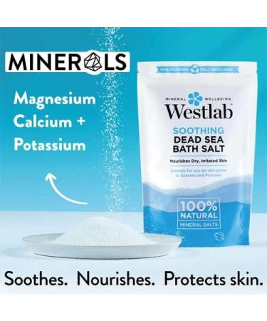 Piuess Westlab Dead Sea Salt - Resealable Bag - 1kg - Buy Online on GoSupps.com