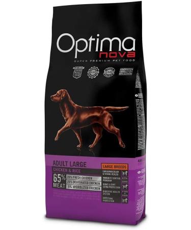 Optima nova – Food for Adult Dogs Large ãptima Nova Chicken and Rice 12 kg
