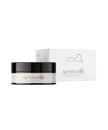 DOLOMITICS Age Perfection Face Cream 50 ml ideal for agingrelated skin increases the skins metabolism and stimulates cell respiration