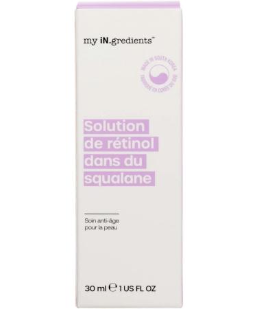 my iN.gredients R tinol In Squalane Solution Soin de la peau Anti- ge Cosm tique beaut cor enne - Buy Online on GoSupps.com