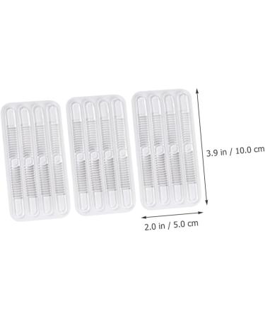 TENDYCOCO 12pcs Invisible Shoe Gel Pads | Heel Care & Cushion Inserts for High Heels | Transparent Stickers & Sandal Straps - Buy Online on GoSupps.com