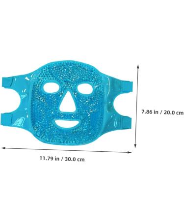 Ipetboom Ipet tree ice mask facial treatment for Masks skin cooling reusable gel mask Gel facial mask beauty products Wrap cold hot compress mask pvc Blue - Buy Online on GoSupps.com