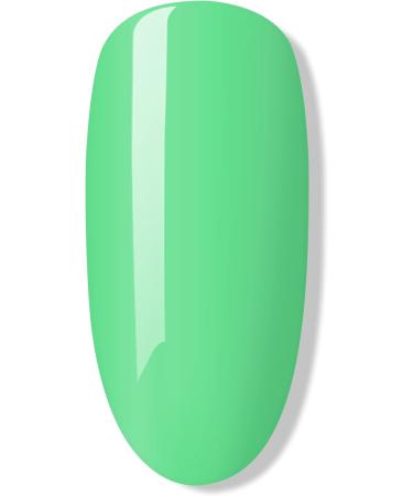 Bluesky Gel Nail Polish Aqua Marine A084 Bright Green Spring Green Long Lasting Chip Resistant 10 ml (Requires Curing Under UV LED Lamp) - Buy Online on GoSupps.com