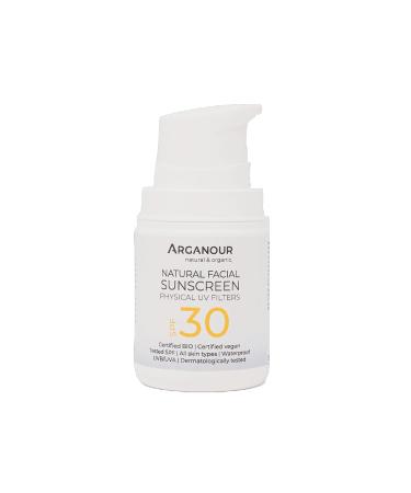 Natural&Organic Facial Sunscreen Spf30 50 Ml