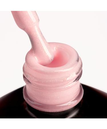 SPN Nails Professional Blush Pink Builder Bottle Cream Gel Nail Polish 10ml- Builder Gels for Nails Extension - Pastel Peach Salmon Shade - Salon-Lasting Manicure LED/UV Lamp Curable