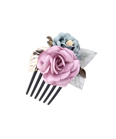Didiseaon 1pc Bridal Hair Wedding Hair Clip Headwear for Women Rhinestone Hair Accessories Wedding Flower Headpiece Hair Insert Combs Wedding Hair Comb Flower Hair Bride The Flowers Headgear