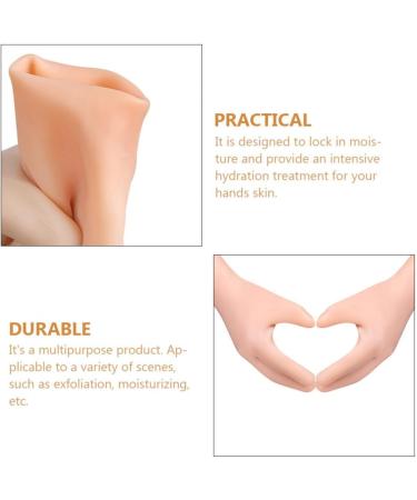 ARTIBETTER 1 Pair Dry Cracked Skin Moisturizing Gloves Hydrating Gloves Hand Moisturizing Gloves Long Moisturizing Hand Cover for Women Girls Overnight Moisturizing Gloves Hand Spa Mitten - Buy Online on GoSupps.com