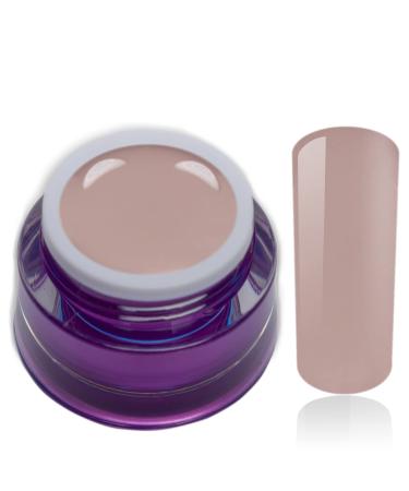 Color Gel Macadamia Nude Beige Rose Uv Led Nail Gel Studio Quality Color Gel RM Beautynails 1 Pack (1x 5ml)