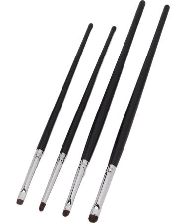 Eye Makeup Brushes Set 4pcs Small Head Dense Hair Soft Hair Easy Use for Eyeshadow Eyebrow Portable - Buy Online on GoSupps.com