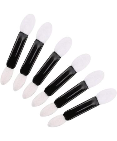 Healeved 50pcs Women Eyeshadow Brush Double Ended Sponge Cosmetology Foam White Disposable Smudge Stick Miss - Buy Online on GoSupps.com