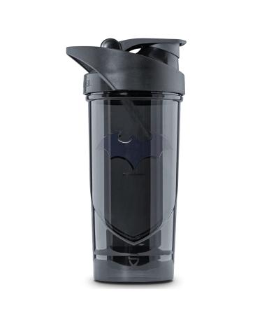 Shieldmixer Hero Pro Classic Shaker Batman Dark - BPA-free - Gym Accessories - Protein Shaker - Fitness Drinking Bottle - Black - 700ml