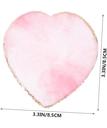 MERRYHAPY MERRYHAPY Manicure Mixing Tray Heart-Shaped Resin Nail Art Palette Practical Nail Art Creations - Buy Online on GoSupps.com