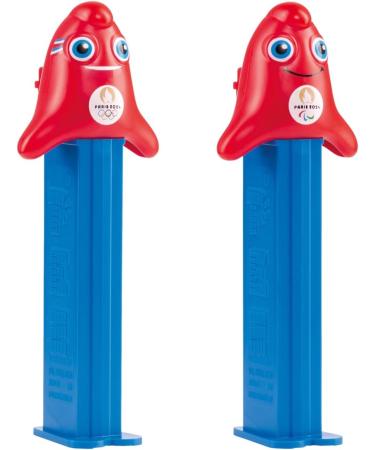 PEZ - Display box of 12 Olympic Games 2024 Blisters (1 dispenser + 2 candy refills) - Limited Edition - Official Licence - Buy Online on GoSupps.com