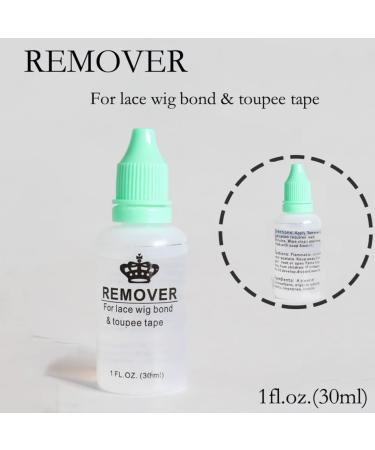 POPETPOP Lace Wig Remover Hair Glue Remover Hair Extension Remover Toupee Remover Glue Wig Glue Removal Wig Glue Remover medium As Shown - Buy Online on GoSupps.com