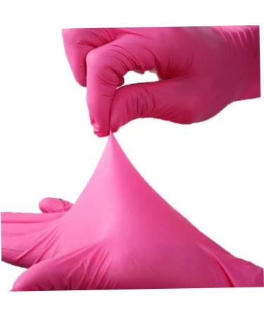 Disposable Gloves Latex Cleaning Food Gloves Household Garden Cleaning Gloves Home Cleaning Rubber Rose Red S 50pcs Household gloves - Buy Online on GoSupps.com