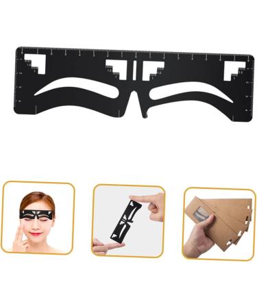 FRCOLOR Eyebrow Design Eyebrow Card Eyebrow Ruler Eyebrow Diy Stencil Eyebrow Shaper Eyebrow Trimming Set - Buy Online on GoSupps.com