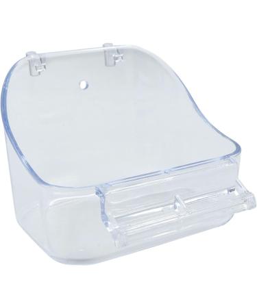 Parrot Bath Box Bird Cage - 1 Piece Parakeet Caged Accessory Supplies Bathing Tub Bath for Most Birdcage Pet Parrot Budgie Parakeet Lovebird Cockatiel Cage Water Shower Transparent - Buy Online on GoSupps.com