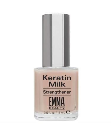 EMMA Beauty Keratin Milk Nail Strengthener - 12+ Free Formula, 100% Vegan, 0.5 fl. oz - Buy Online on GoSupps.com