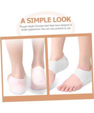 FOMIYES Inner Height Increasing Insoles - 5 Pairs Invisible Shoe Inserts & Heel Pads for Men & Women | Essential Oil Diffuser Socks - Buy Online on GoSupps.com
