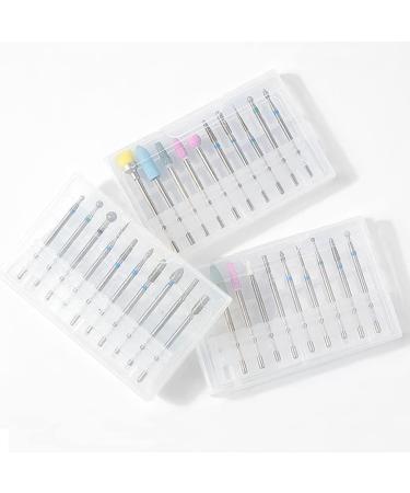 Nail Drill Heads Grinding Set Rotate Milling Cutter Manicure Pedicure Portable Tools for Exfoliating Grinding Polishing Nail Removing(C) - Buy Online on GoSupps.com