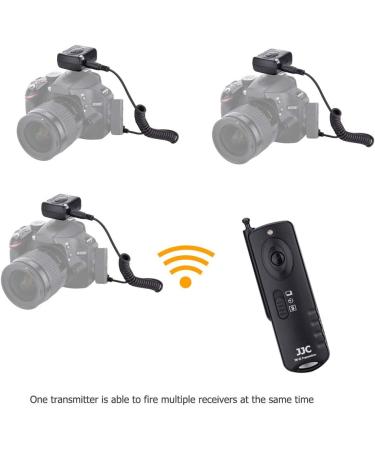 JJC Wireless Remote Shutter Release for Nikon Z5 Z6 Z7 D750 D780 D7500 & More - Buy Online on GoSupps.com
