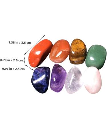Crystal Stone Set - Spiritual Desktop Decor | Irregular Tumble Stones & Ornaments for Home Decor - Buy Online on GoSupps.com