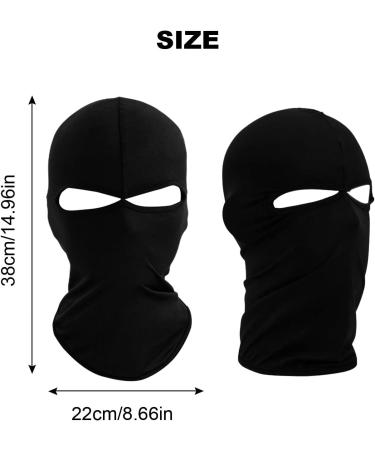 Nitaiun 4-Piece Storm Hoods Set | Breathable Lycra Balaclava for Men | Winter & Summer Ski Mask & Motorcycle Mask | Windproof Outdoor Face Masks - Buy Online on GoSupps.com