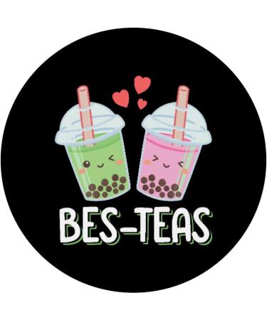 Bes Teas - Besties Kawaii Bubble Tea PopSockets PopGrip: Swappable Grip for Phones & Tablets Standard - Buy Online on GoSupps.com
