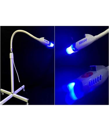 3 Mode LED Teeth Whitening Beauty Lamp 36W - Professional Dental Whitener Floor Stand Instrument for Clinic - Blue Purple Red Light Accelerator Bleaching System - 10pcs LED Light Included - Buy Online on GoSupps.com