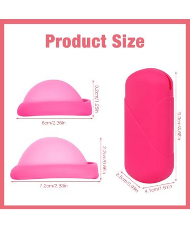 Foreverup Menstrual Disc Set - Reusable Silicone Menstrual Discs for Sports & Swimming | Eco-Friendly Alternative to Tampons (Pink S+L) - Buy Online on GoSupps.com