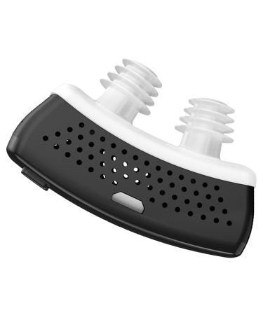 Smart Adjustable Snoring Stopper Intelligent Electric Anti-Snoring Device Safe Comfortable Double Eddy Current Anti Snoring Devices Solution for a Better Night s Sleep