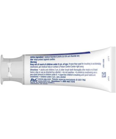 Crest 3D White Charcoal Teeth Whitening Toothpaste 2.7 oz (Pack of 3) - Whitens Teeth, Removes Stains, Freshens Breath - Buy Online on GoSupps.com