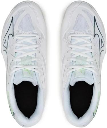 Mizuno Women's Volleyball Shoes 42 EU - White Grid Patinagreen | International Shipping Available - Buy Online on GoSupps.com