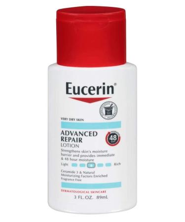Eucerin Lotion Advanced Repair 3 Oz - Buy Online on GoSupps.com