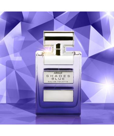 Shades Blue Long Lasting Eau Da Parfum For Men and Women Unisex 100ML (3.4 floz) - Buy Online on GoSupps.com