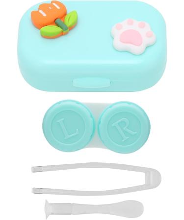Dewin Cute Portable Contact Lens Container Set - Green Halter Box for Soft Storage & Control - Buy Online on GoSupps.com