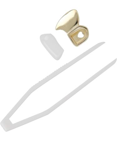 Verdant Touch Brass Hip Hop Tooth Decoration - Festival & Halloween Gold Costume Accessory - Buy Online on GoSupps.com