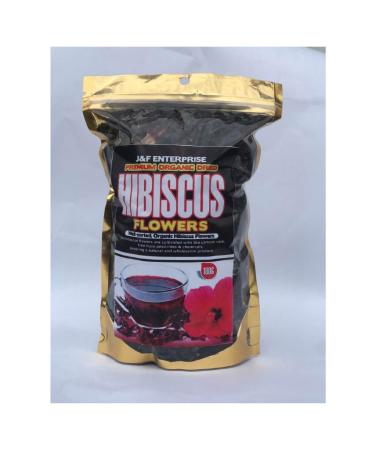 100% Organic Hibiscus Flowers Well-sorted Sun-dried 100% Organic Hibiscus Flowers. Our Hibiscus Flowers are Cultivated With the Utmost Care Free From Pesticides and Chemicals Ensuring a Natural and Wholesome Product 180g.
