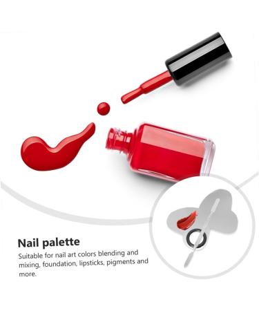 Didiseaon 2 Sets Palette Set - Stainless Steel Nail Art & Makeup Mixing Trays | Pigment Paint Scraper & Cosmetic Tools for Professional Nail Color Art - Buy Online on GoSupps.com